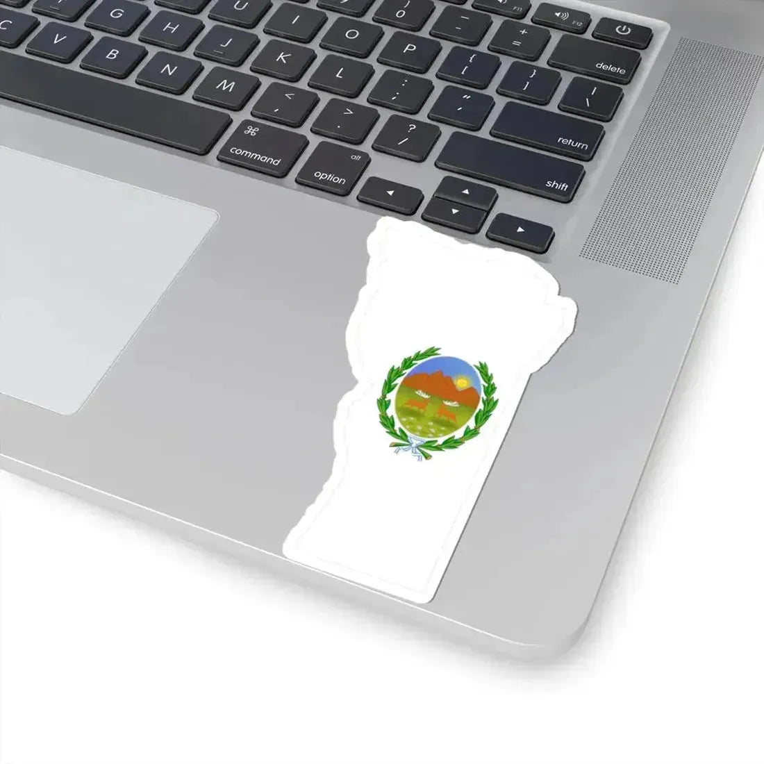 Flag-map of San Luis Province (Argentina) STICKER Vinyl Kiss-Cut Decal - The Sticker Space