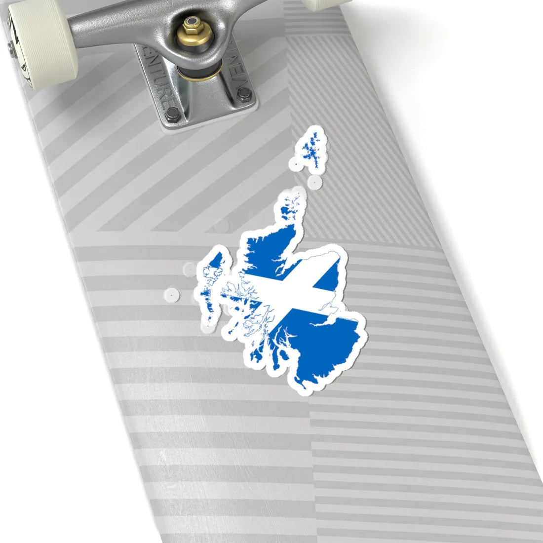Flag map of Scotland (Scotland) STICKER Vinyl Kiss-Cut Decal - The Sticker Space
