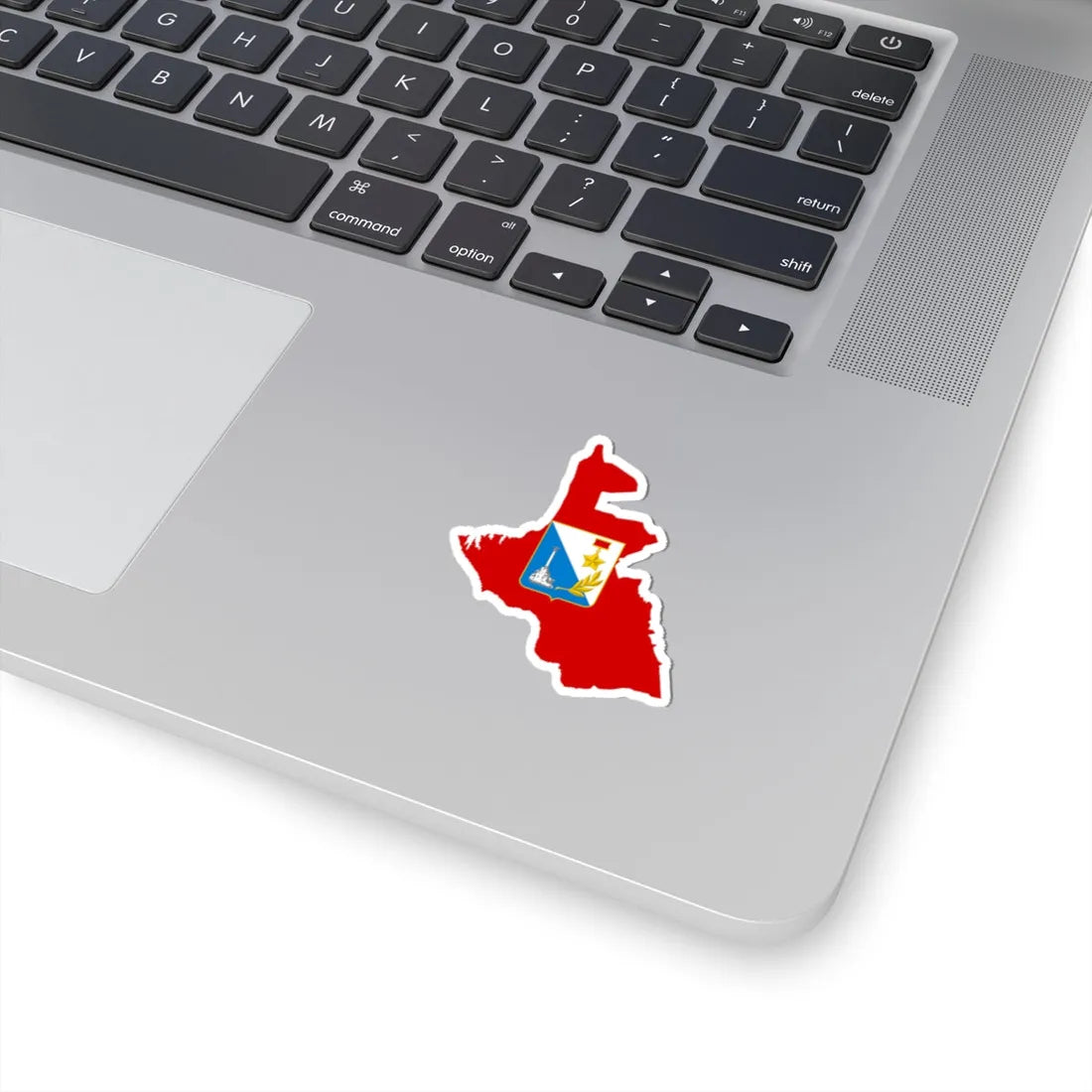 Flag-map of Sevastopol (Russia) STICKER Vinyl Kiss-Cut Decal - The Sticker Space