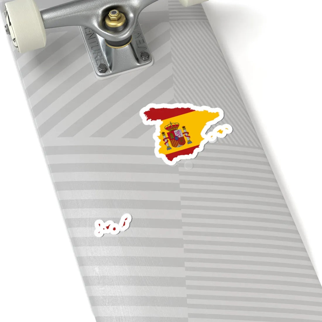 Flag Map Of Spain (Spain) STICKER Vinyl Kiss-Cut Decal - The Sticker Space
