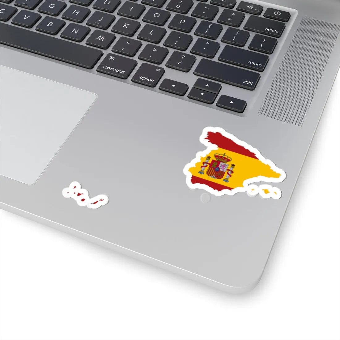 Flag Map Of Spain (Spain) STICKER Vinyl Kiss-Cut Decal - The Sticker Space