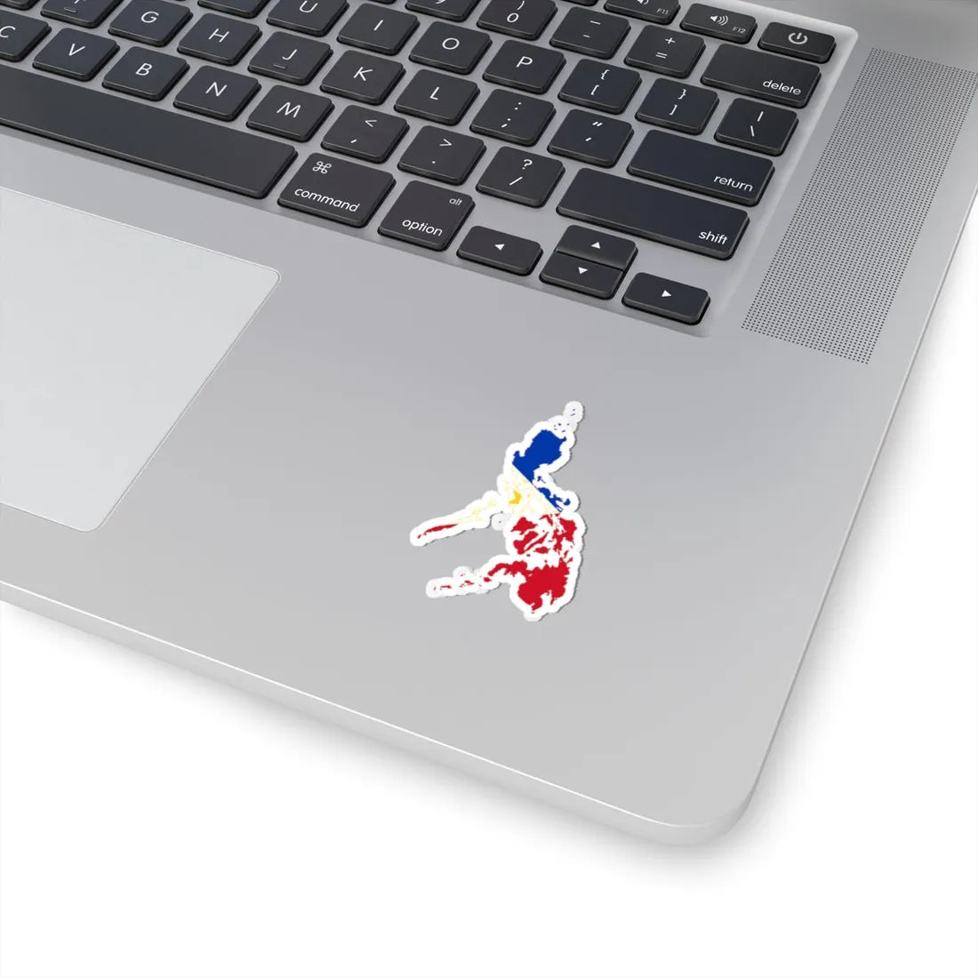 Flag map of the Philippines (Philippines) STICKER Vinyl Kiss-Cut Decal - The Sticker Space