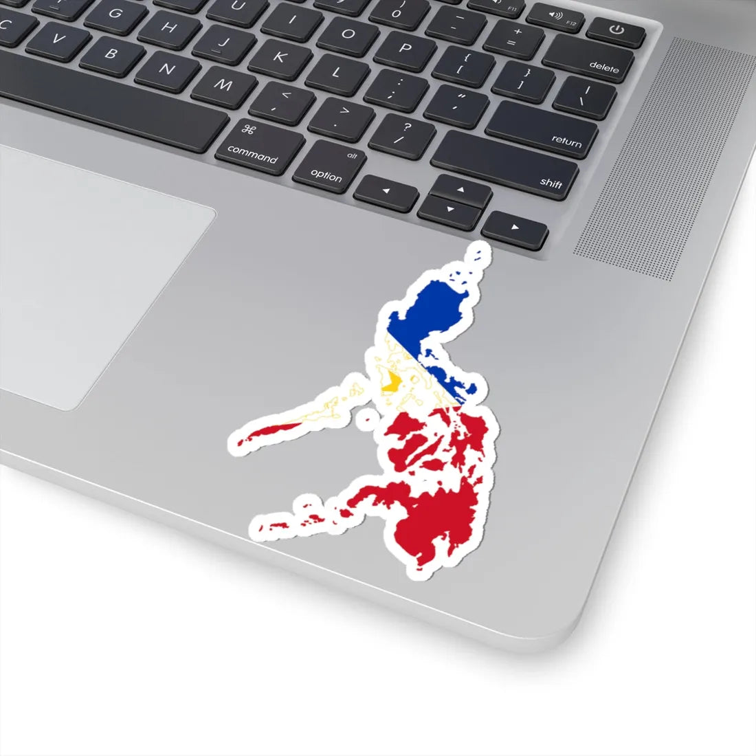 Flag map of the Philippines (Philippines) STICKER Vinyl Kiss-Cut Decal - The Sticker Space