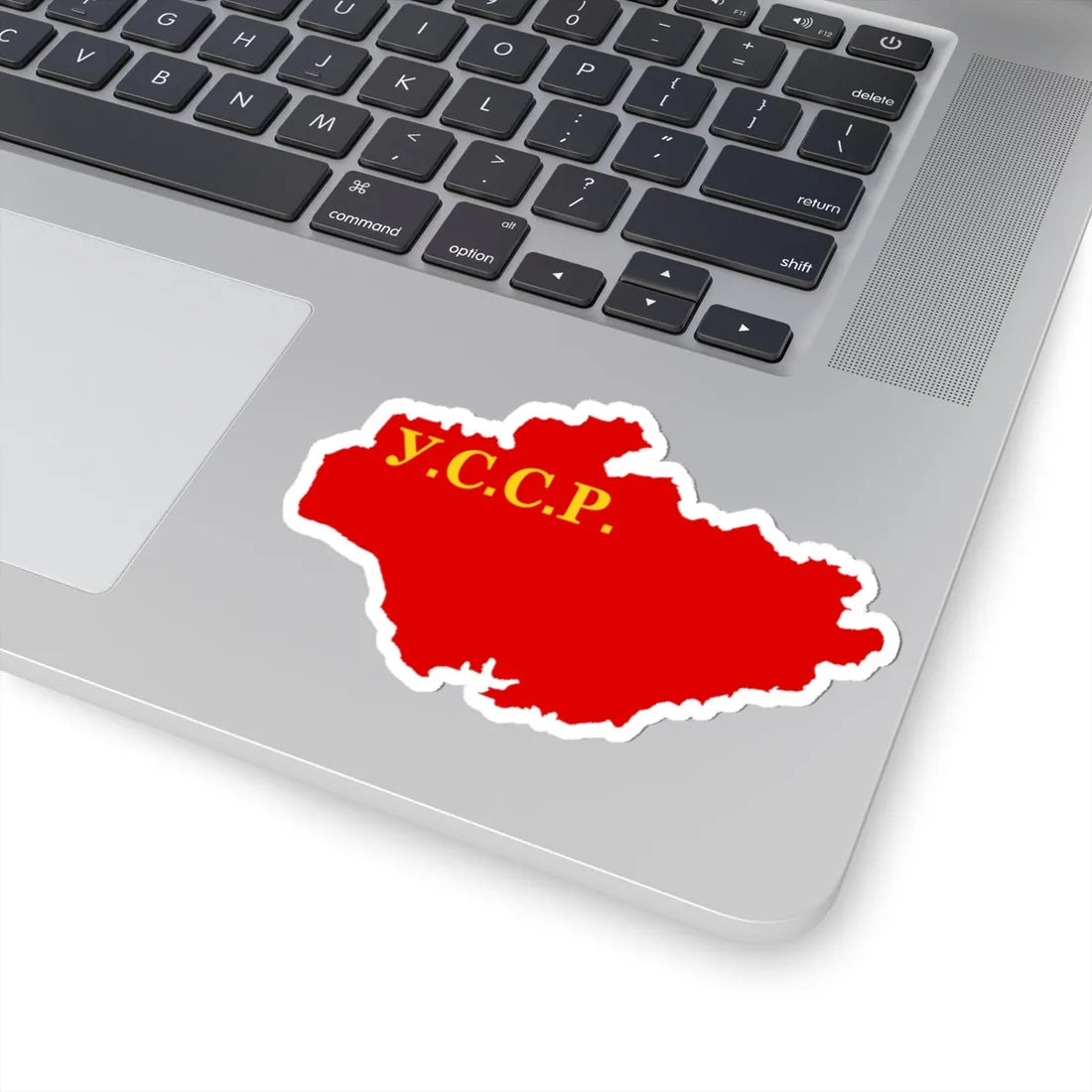 Flag map of the Ukrainian SSR 1922-1927 (Ukraine) STICKER Vinyl Kiss-Cut Decal - The Sticker Space