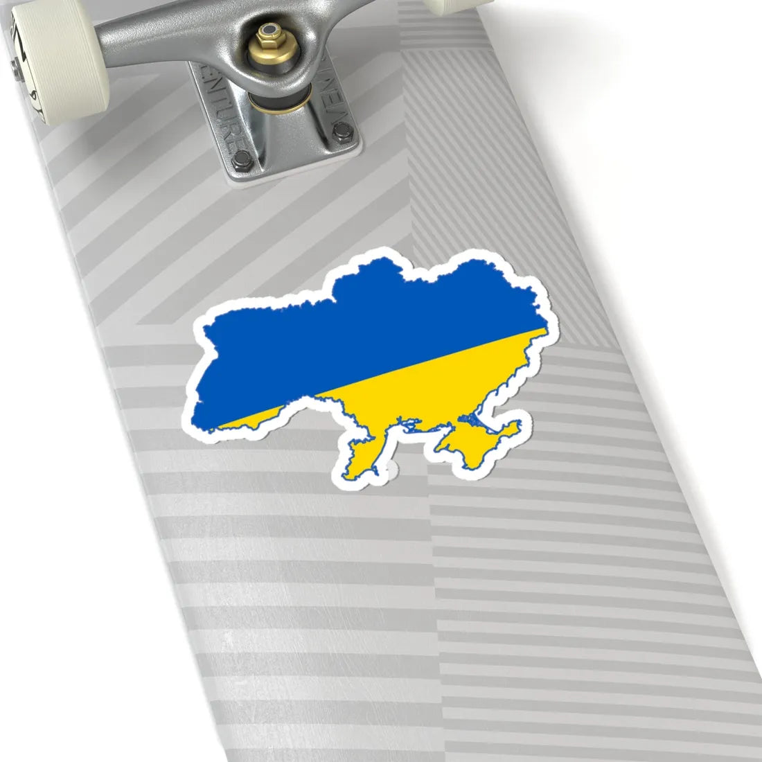 Flag map of Ukraine Belgorod (Ukraine) STICKER Vinyl Kiss-Cut Decal - The Sticker Space