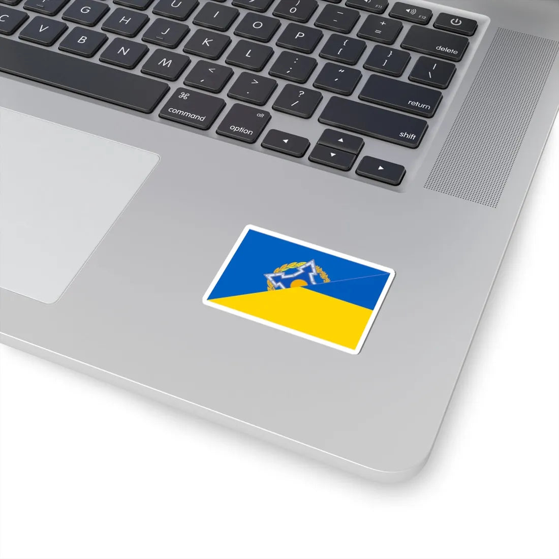 Flag ODKB and Ukraine (Ukraine) STICKER Vinyl Kiss-Cut Decal - The Sticker Space