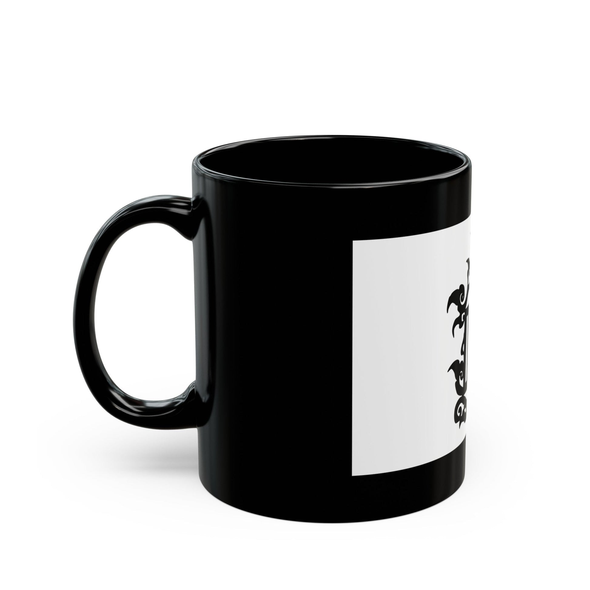 Flag of 18th Century Flag of Sulu Malaysia - Black Coffee Mug-The Sticker Space