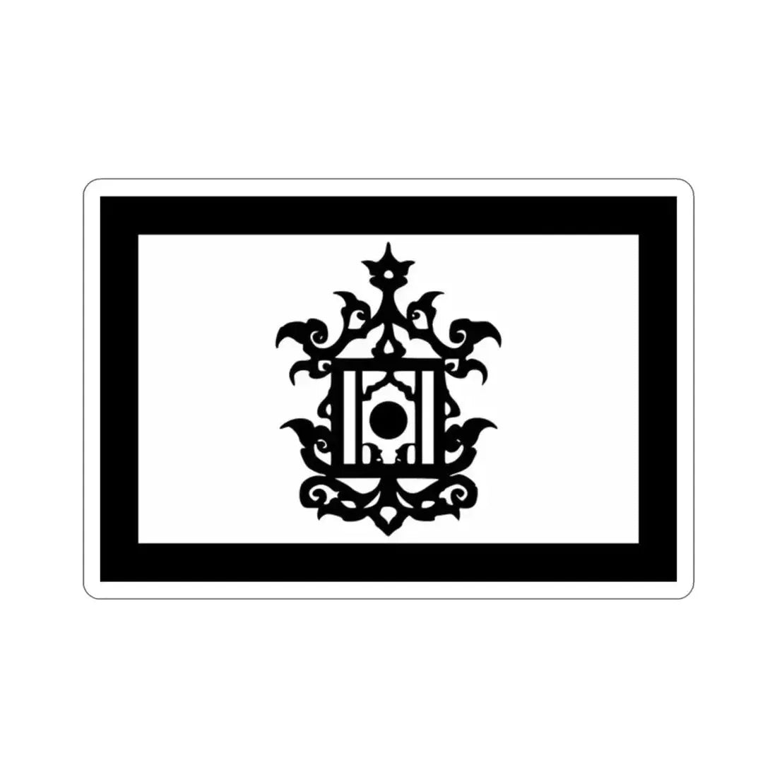 Flag of 18th Century Flag of Sulu Malaysia STICKER Vinyl Die-Cut Decal 2 Inch - The Sticker Space