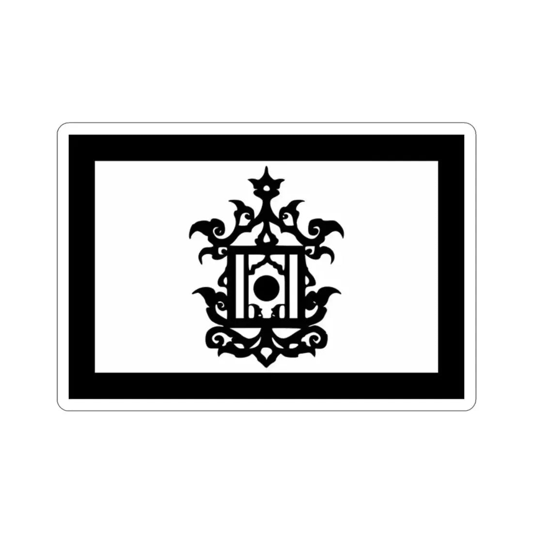 Flag of 18th Century Flag of Sulu Malaysia STICKER Vinyl Die-Cut Decal 2 Inch - The Sticker Space