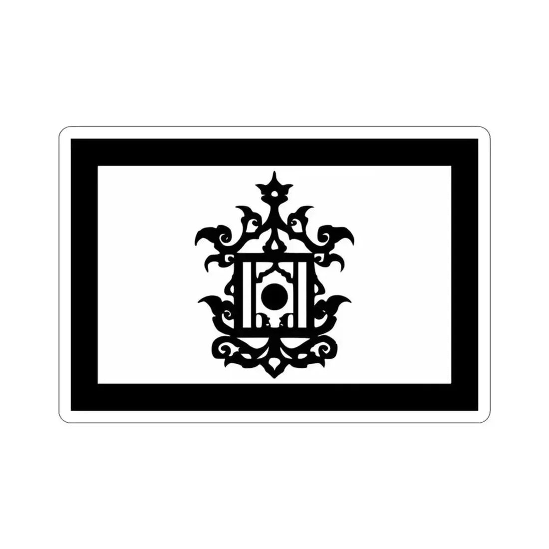 Flag of 18th Century Flag of Sulu Malaysia STICKER Vinyl Die-Cut Decal 3 Inch - The Sticker Space