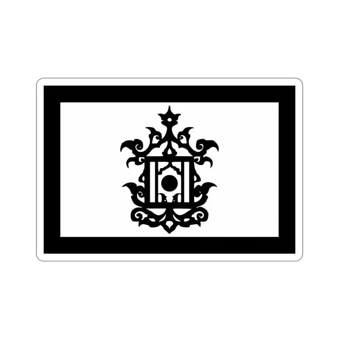 Flag of 18th Century Flag of Sulu Malaysia STICKER Vinyl Die-Cut Decal 3 Inch - The Sticker Space