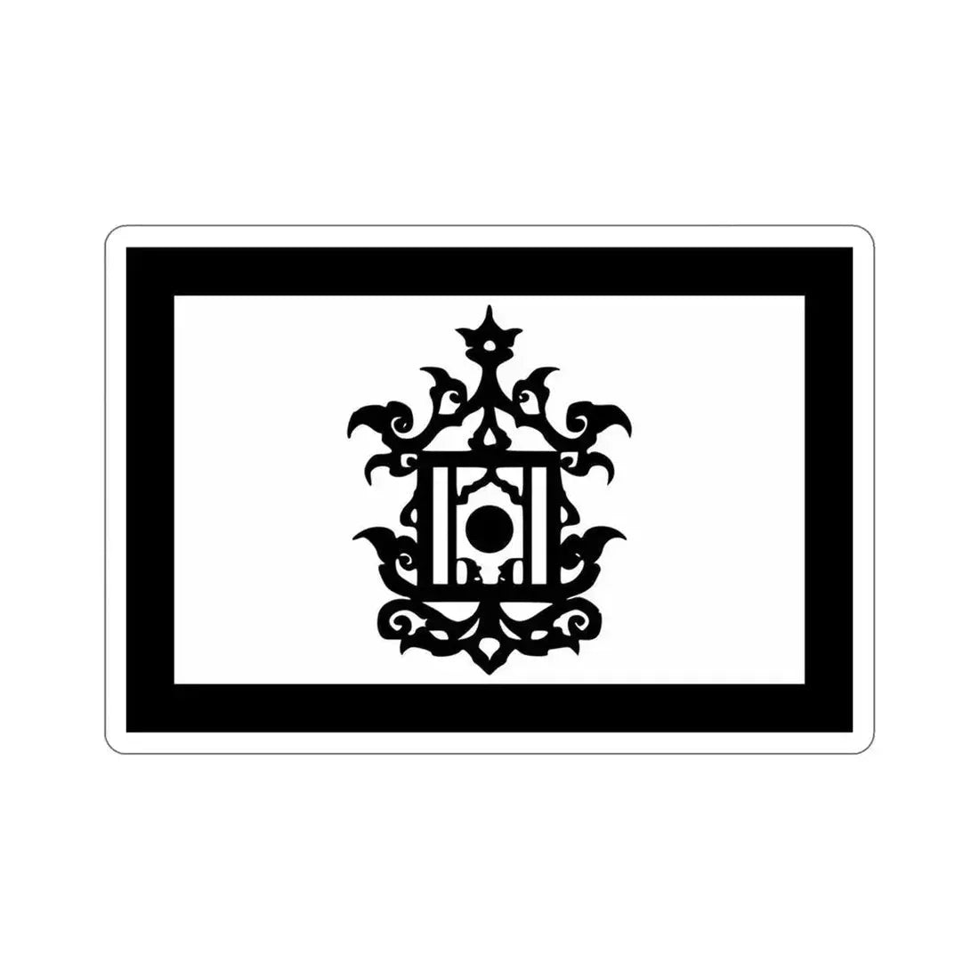 Flag of 18th Century Flag of Sulu Malaysia STICKER Vinyl Die-Cut Decal 4 Inch - The Sticker Space