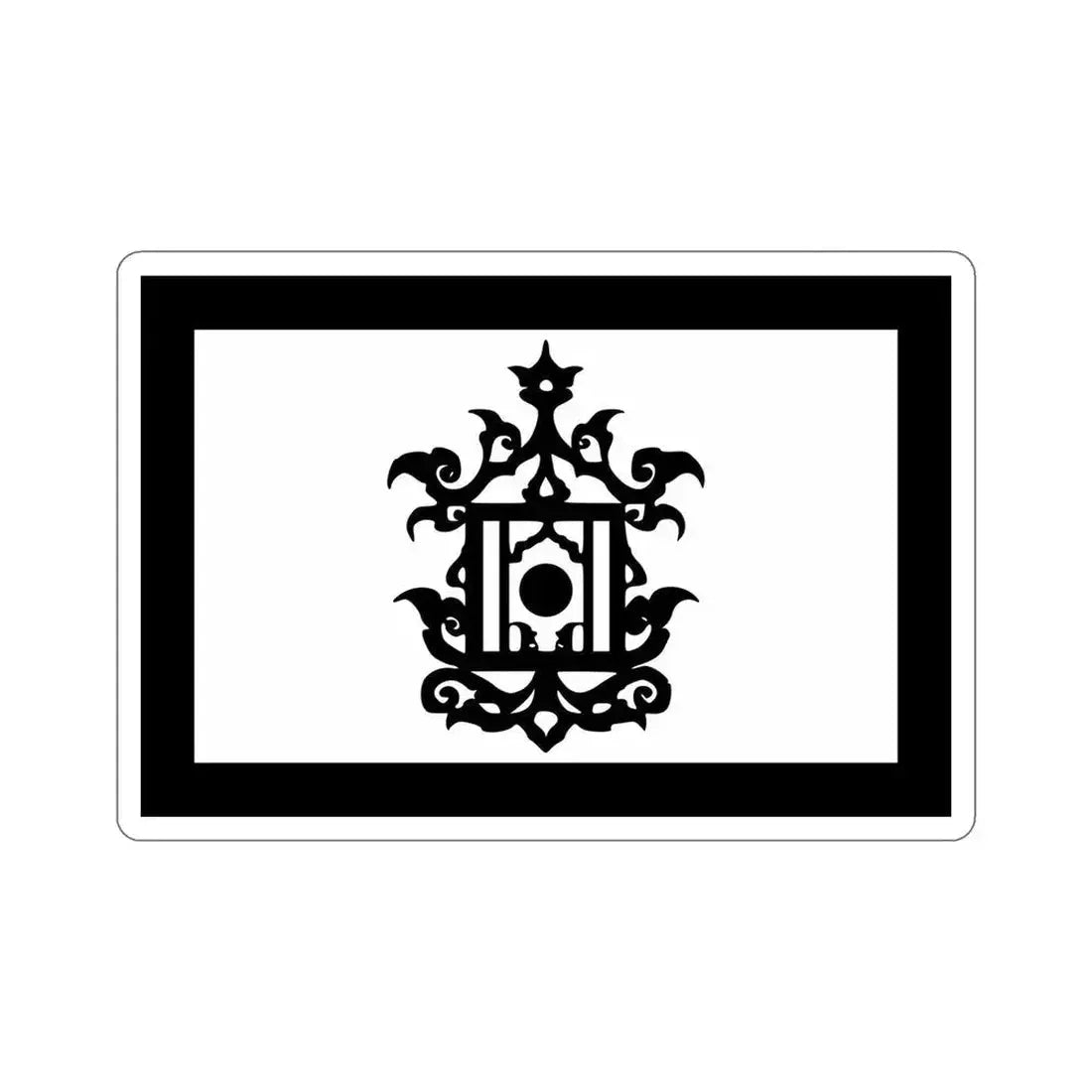 Flag of 18th Century Flag of Sulu Malaysia STICKER Vinyl Die-Cut Decal 6 Inch - The Sticker Space