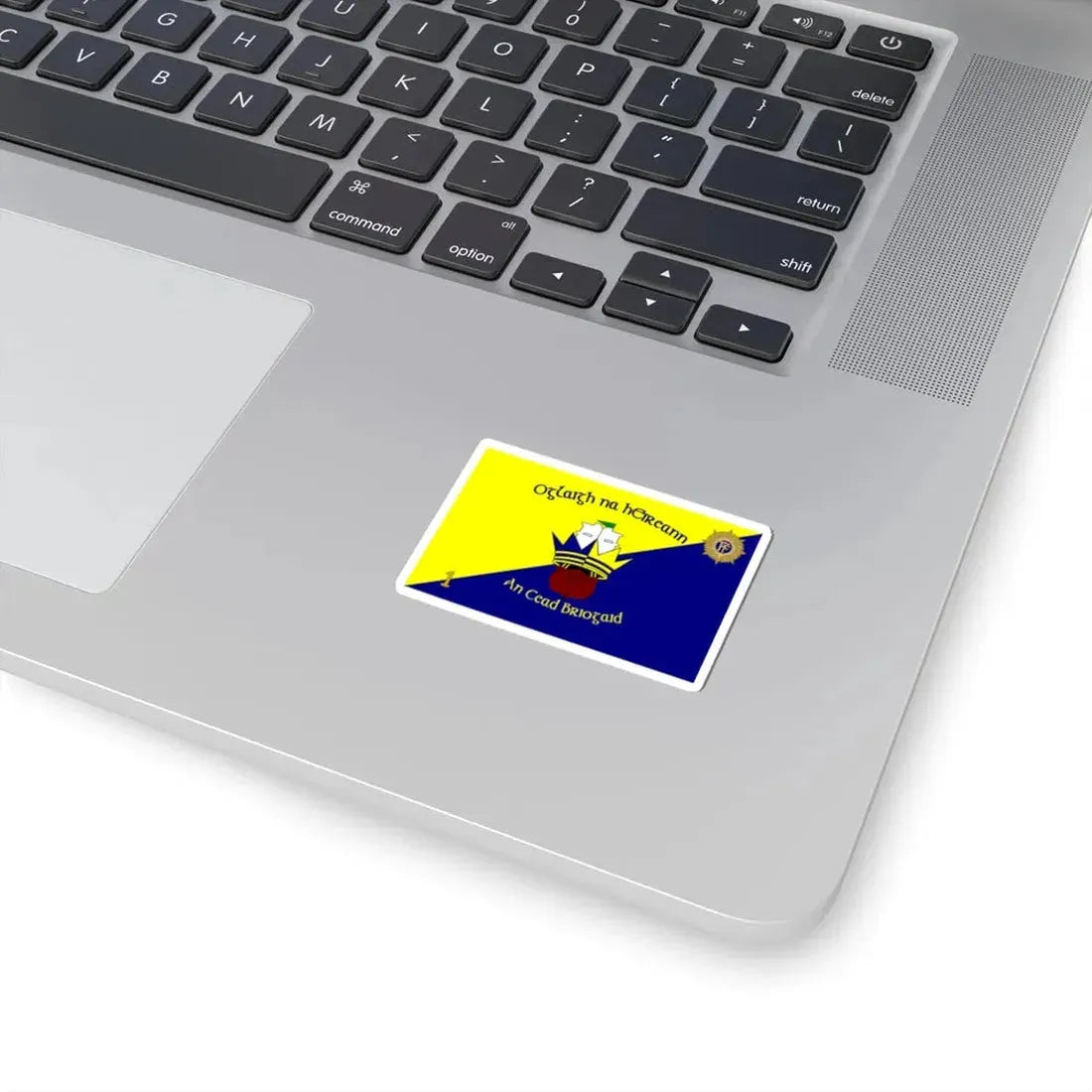 Flag of 1st Brigade Ireland (Ireland) STICKER Vinyl Kiss-Cut Decal - The Sticker Space