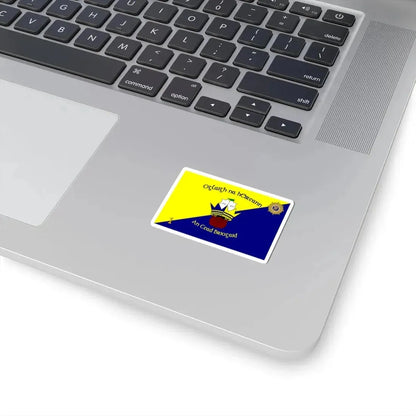 Flag of 1st Brigade Ireland (Ireland) STICKER Vinyl Kiss-Cut Decal - The Sticker Space