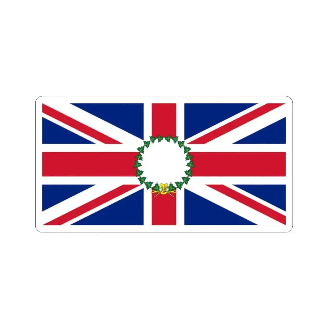 Flag of a Governor-General of Canada (Canada) STICKER Vinyl Kiss-Cut Decal 2 Inch White - The Sticker Space