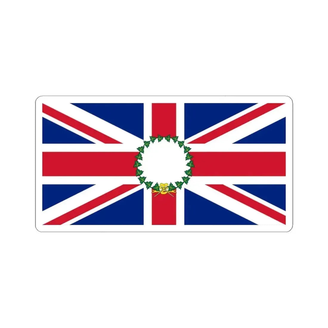 Flag of a Governor-General of Canada (Canada) STICKER Vinyl Kiss-Cut Decal 4 Inch White - The Sticker Space