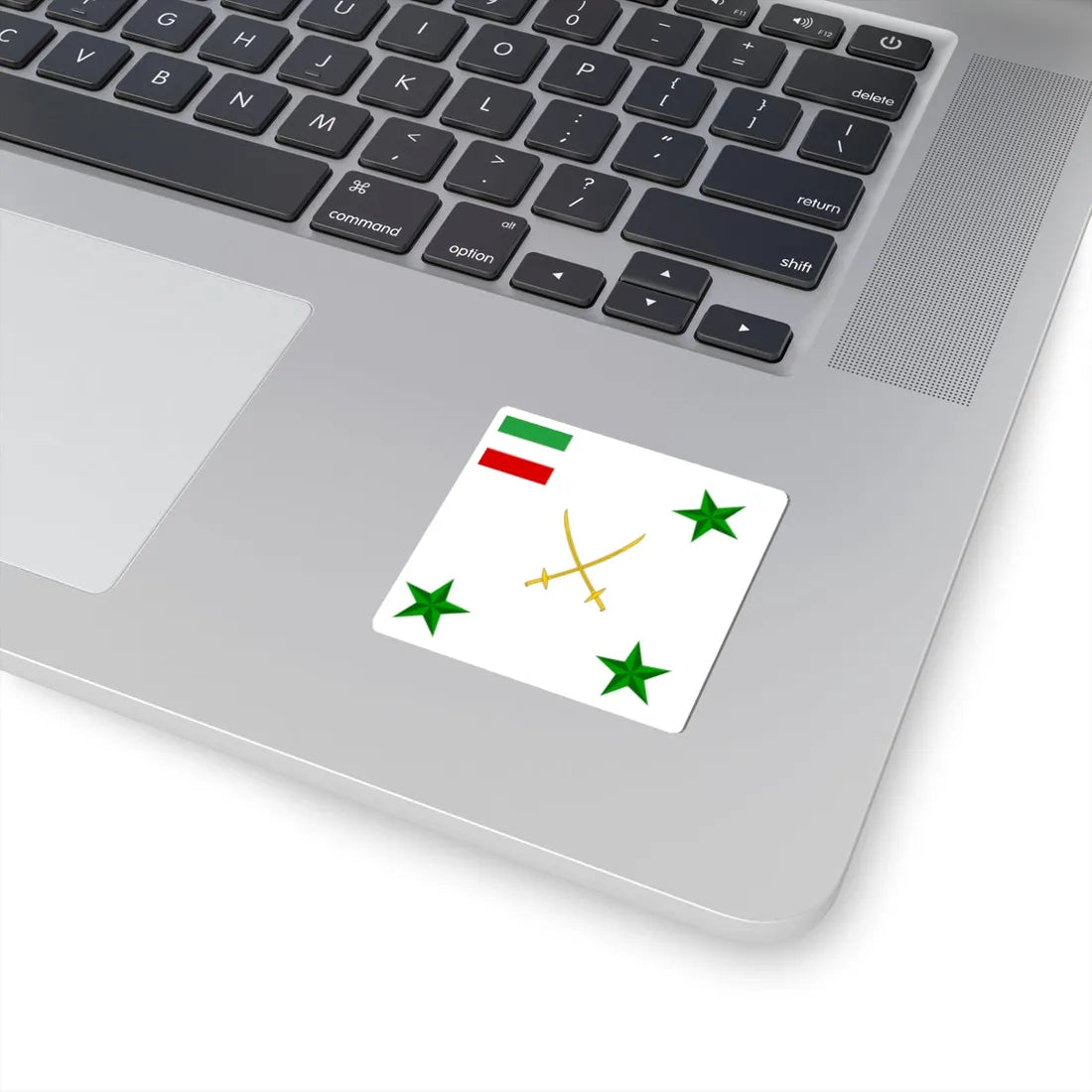 Flag of a Persian Army Corps General (Iran) STICKER Vinyl Kiss-Cut Decal - The Sticker Space