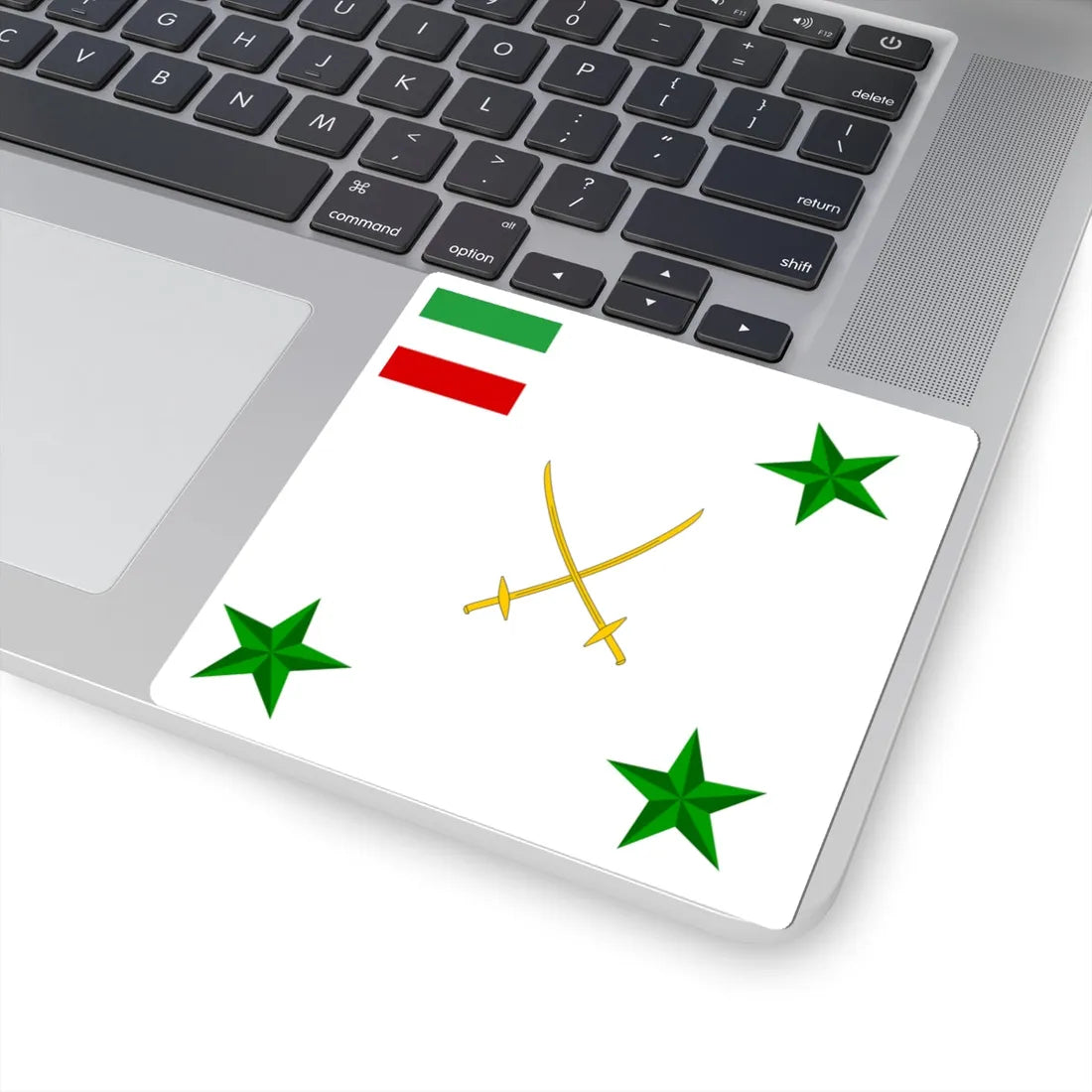 Flag of a Persian Army Corps General (Iran) STICKER Vinyl Kiss-Cut Decal - The Sticker Space