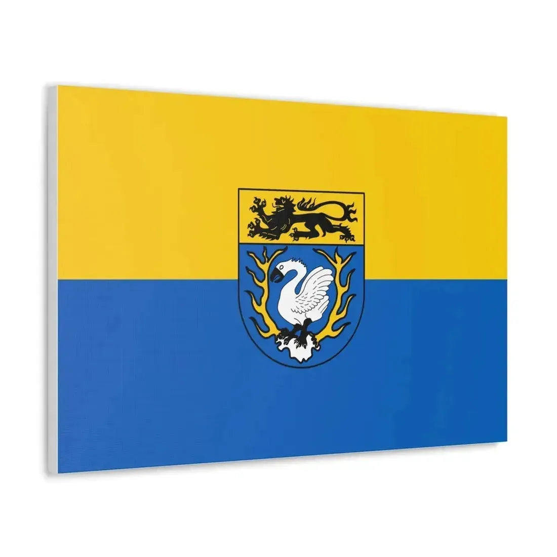 Flag of Aachen Germany - Canvas Wall Art - The Sticker Space