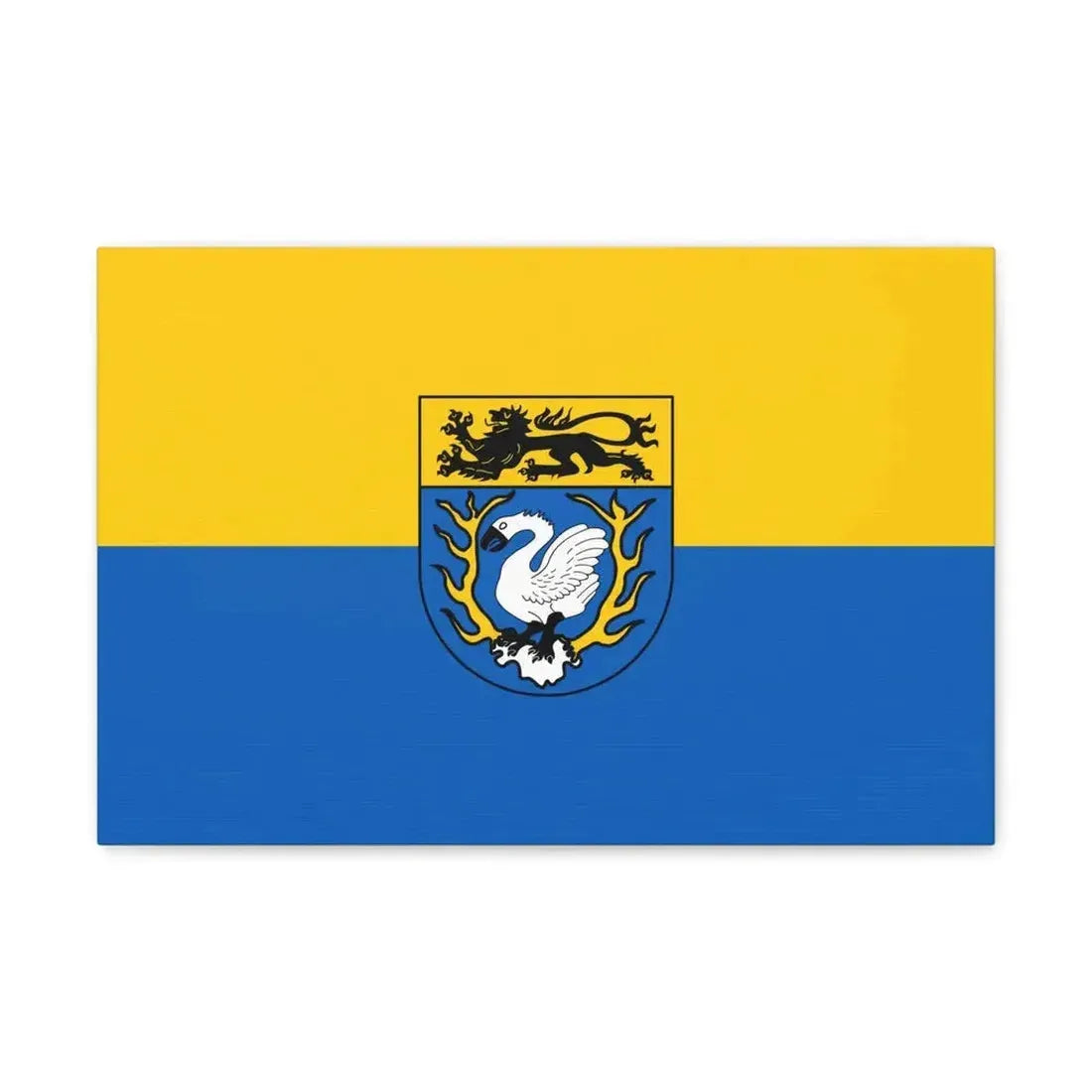 Flag of Aachen Germany - Canvas Wall Art - The Sticker Space