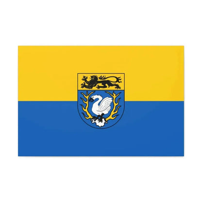 Flag of Aachen Germany - Canvas Wall Art - The Sticker Space