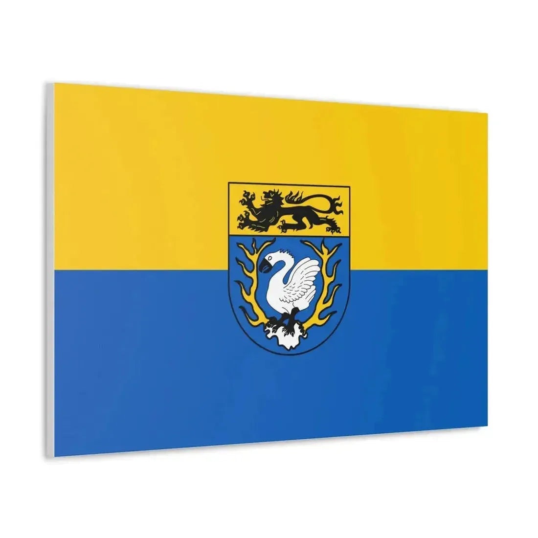 Flag of Aachen Germany - Canvas Wall Art - The Sticker Space