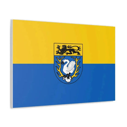 Flag of Aachen Germany - Canvas Wall Art - The Sticker Space