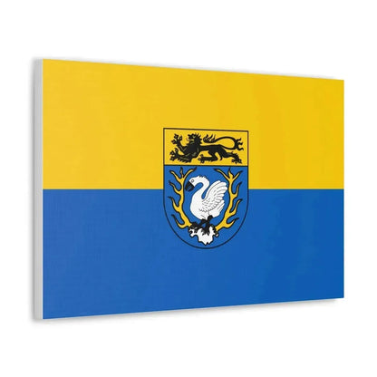 Flag of Aachen Germany - Canvas Wall Art - The Sticker Space
