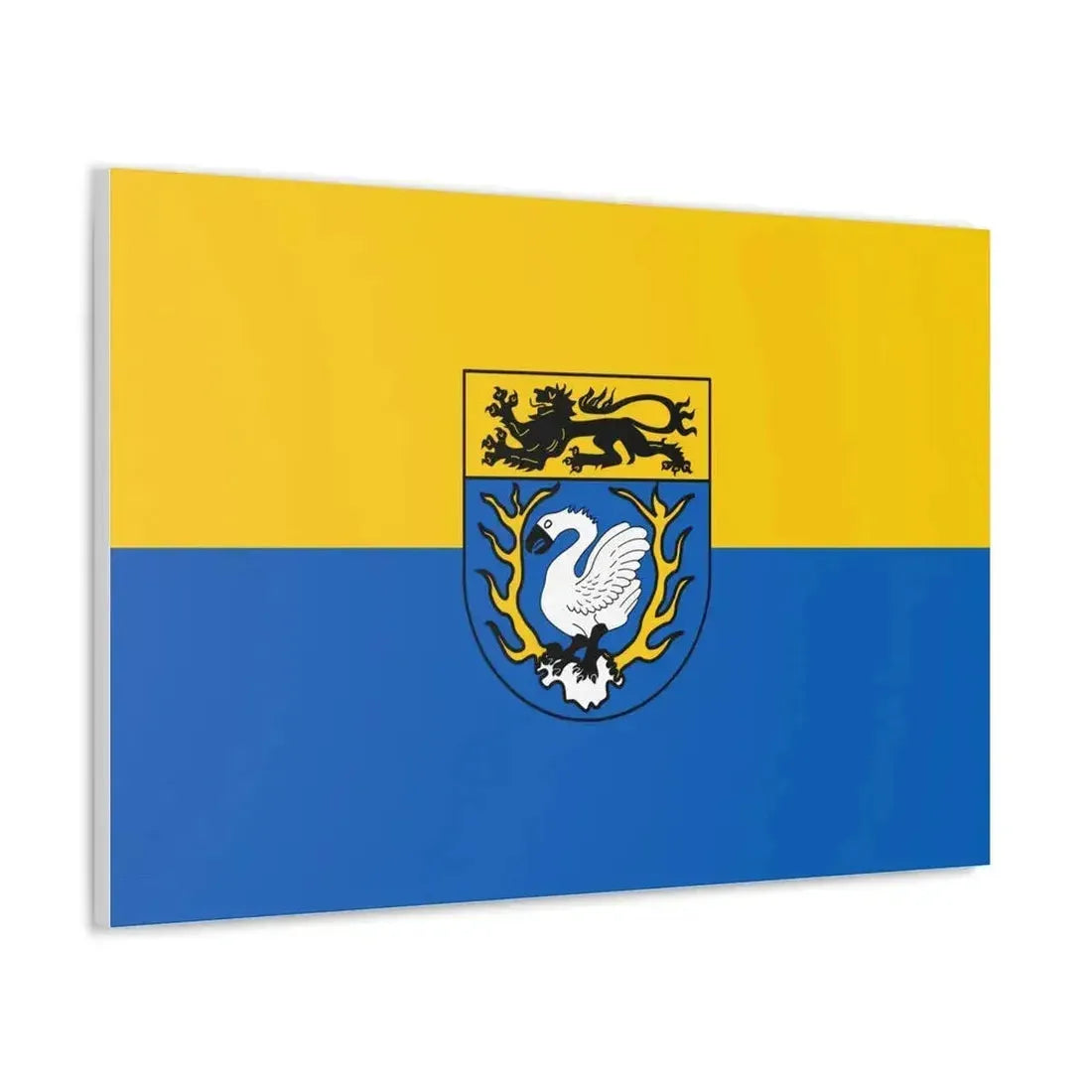 Flag of Aachen Germany - Canvas Wall Art - The Sticker Space