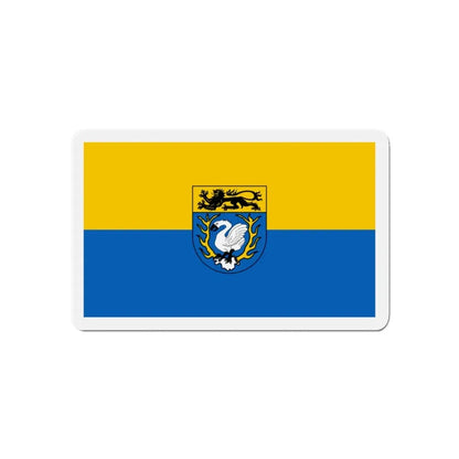 Flag of Aachen Germany - Refrigerator Magnet 3 Inch - The Sticker Space