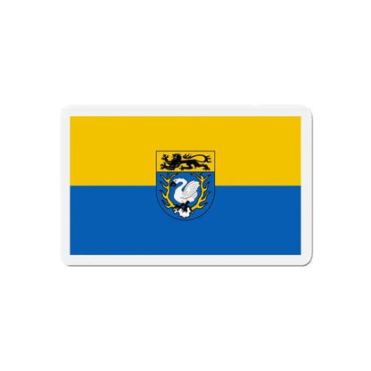Flag of Aachen Germany - Refrigerator Magnet 4 Inch - The Sticker Space