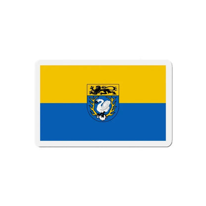 Flag of Aachen Germany - Refrigerator Magnet 5 Inch - The Sticker Space