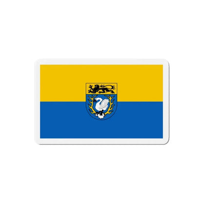 Flag of Aachen Germany - Refrigerator Magnet 6 Inch - The Sticker Space