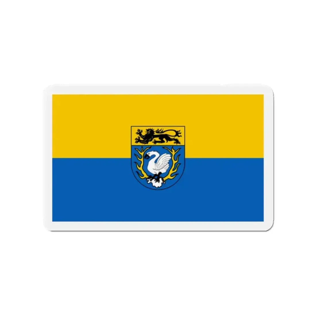Flag of Aachen Germany - Refrigerator Magnet - The Sticker Space