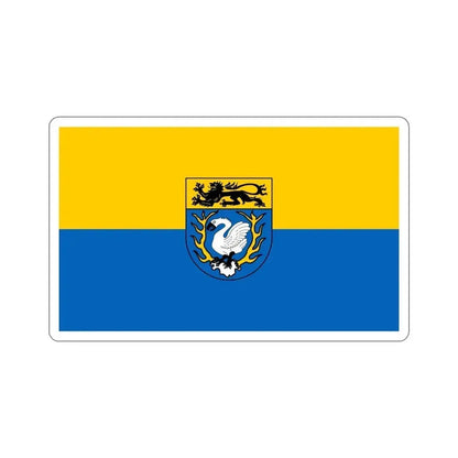 Flag of Aachen Germany STICKER Vinyl Die-Cut Decal 5 Inch - The Sticker Space