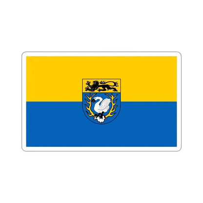 Flag of Aachen Germany STICKER Vinyl Die-Cut Decal 6 Inch - The Sticker Space