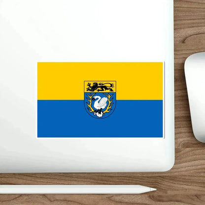 Flag of Aachen Germany STICKER Vinyl Die-Cut Decal - The Sticker Space