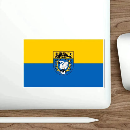 Flag of Aachen Germany STICKER Vinyl Die-Cut Decal - The Sticker Space