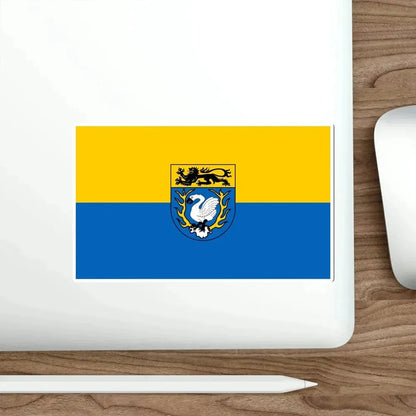Flag of Aachen Germany STICKER Vinyl Die-Cut Decal - The Sticker Space