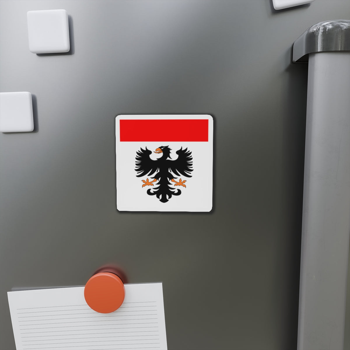 Flag of Aarau Switzerland - Die-Cut Magnet-The Sticker Space