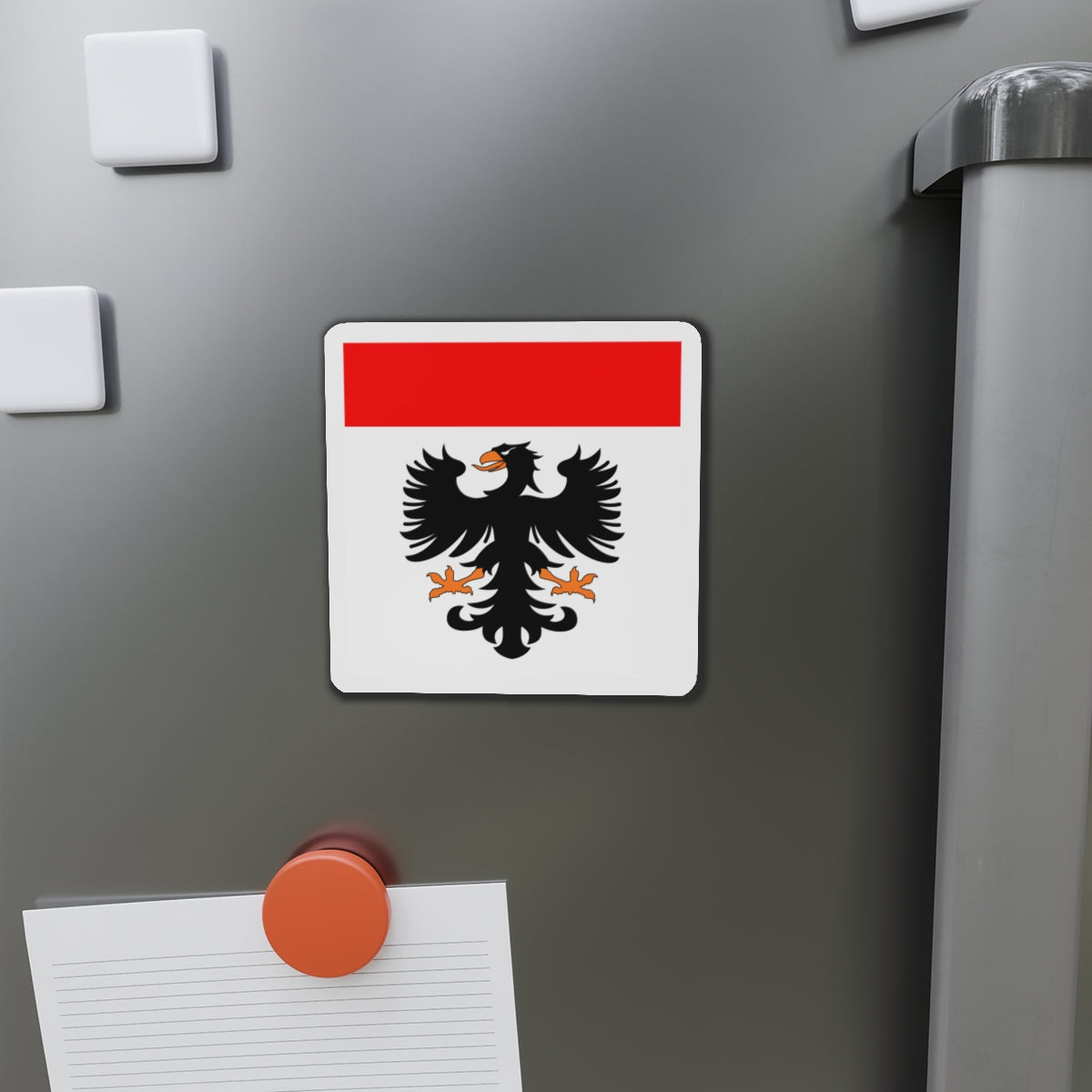 Flag of Aarau Switzerland - Die-Cut Magnet-The Sticker Space