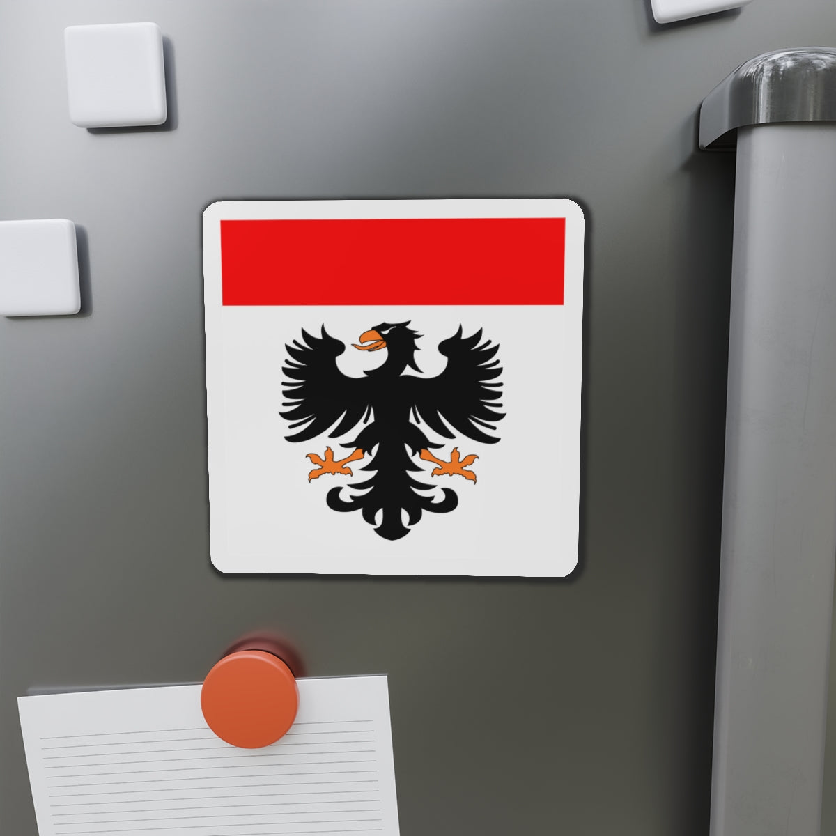 Flag of Aarau Switzerland - Die-Cut Magnet-The Sticker Space