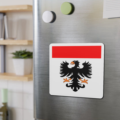 Flag of Aarau Switzerland - Die-Cut Magnet-The Sticker Space