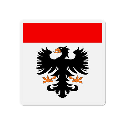 Flag of Aarau Switzerland - Die-Cut Magnet-6 × 6"-The Sticker Space