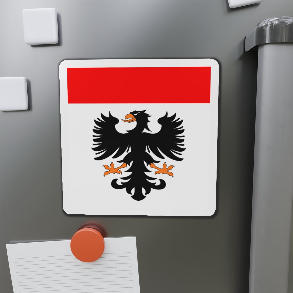 Flag of Aarau Switzerland - Die-Cut Magnet-The Sticker Space