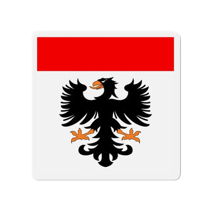 Flag of Aarau Switzerland - Refrigerator Magnet 4 Inch - The Sticker Space