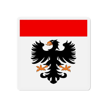 Flag of Aarau Switzerland - Refrigerator Magnet 6 Inch - The Sticker Space