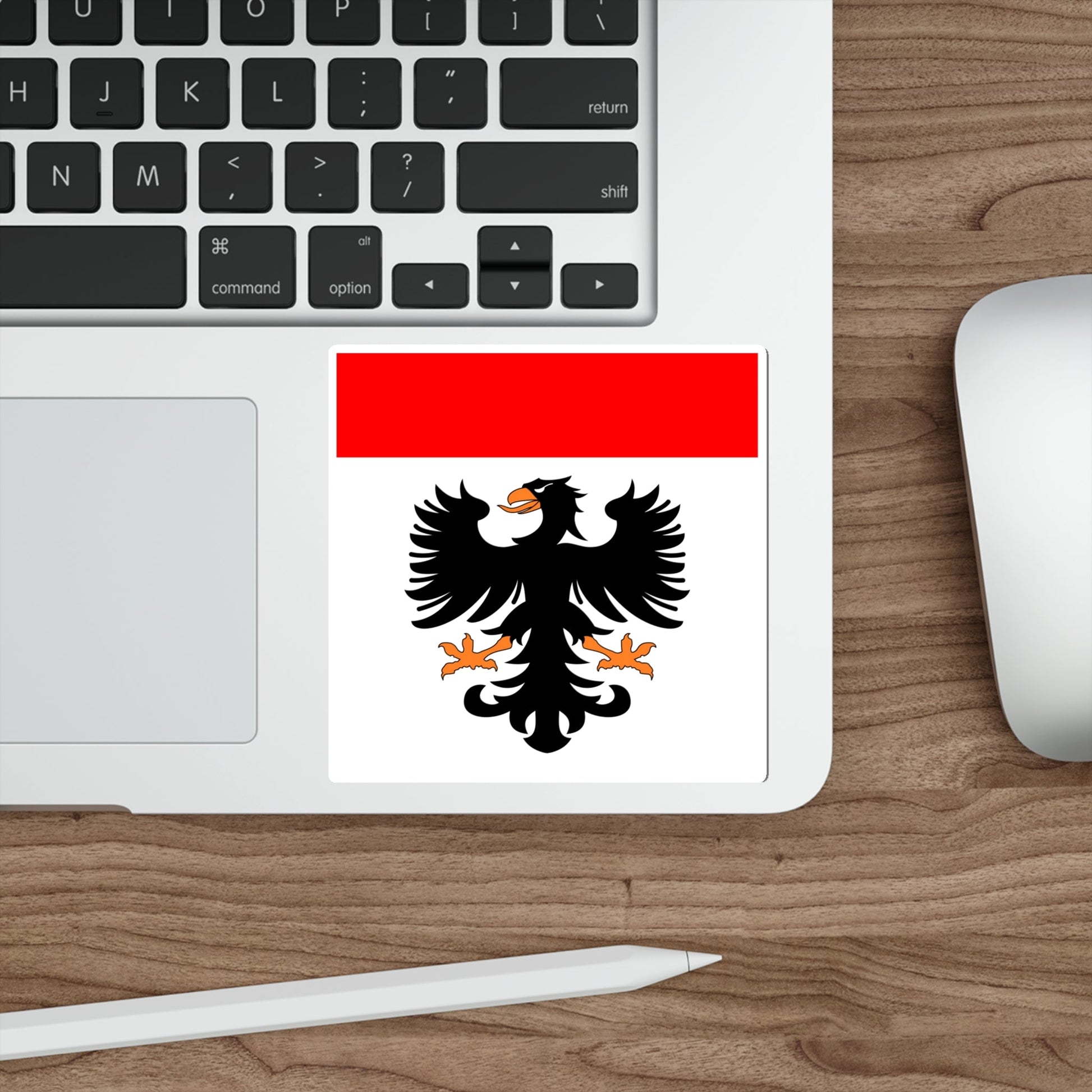 Flag of Aarau Switzerland STICKER Vinyl Die-Cut Decal-The Sticker Space