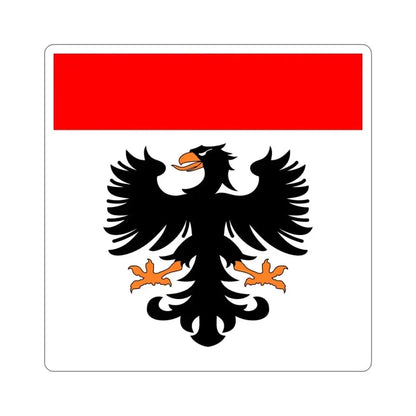 Flag of Aarau Switzerland STICKER Vinyl Die-Cut Decal 3 Inch - The Sticker Space